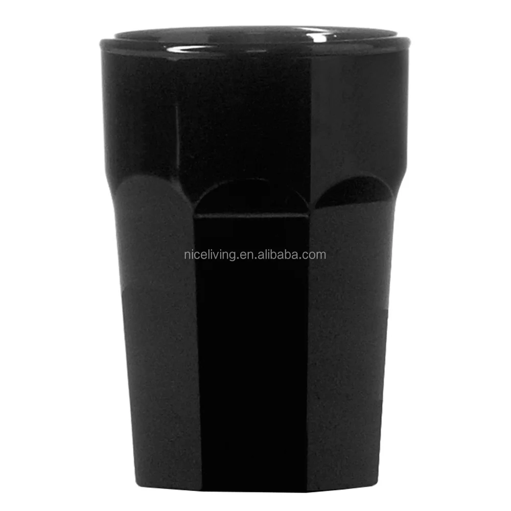 
Black Remedy Polycarbonate Shot Glasses CE 25ml 