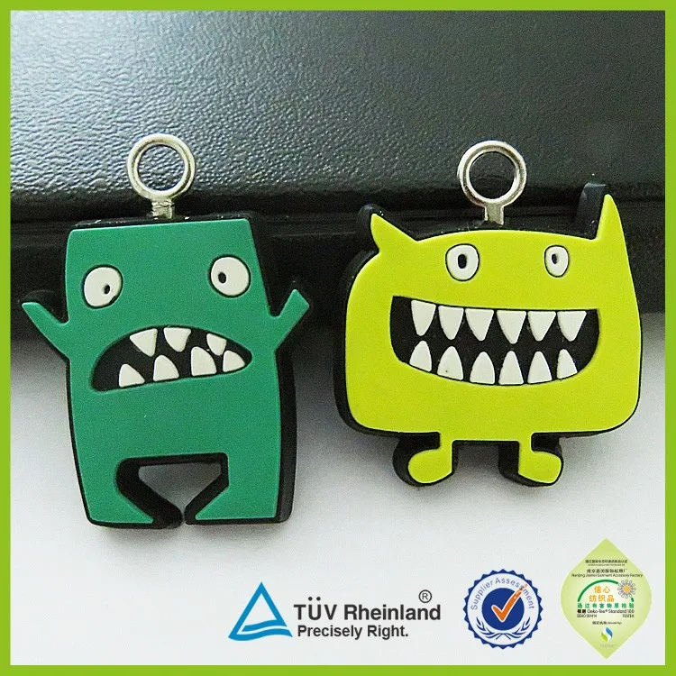 Factory Customized Silicone Rubber Locking Zipper Pull