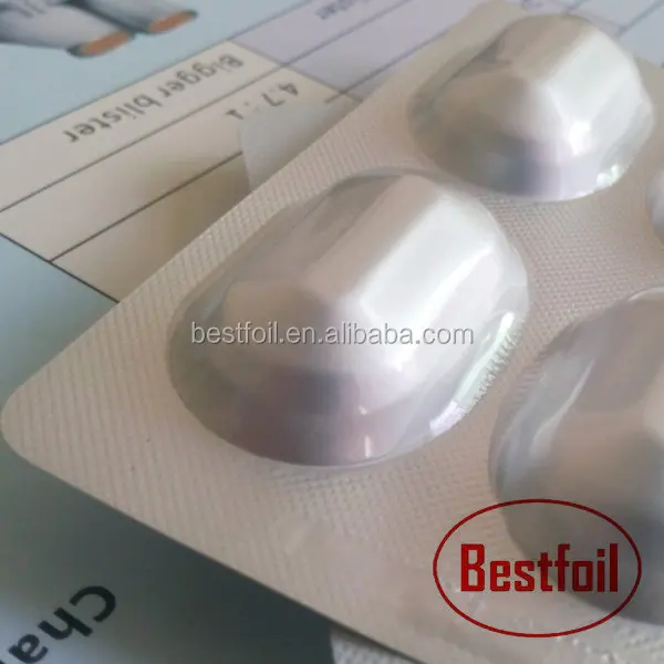 Medicinal Composited Aluminum Foil Alu Alu Cold Forming Base Foil (OPA/AL/PVC) Laminated Strip Foil