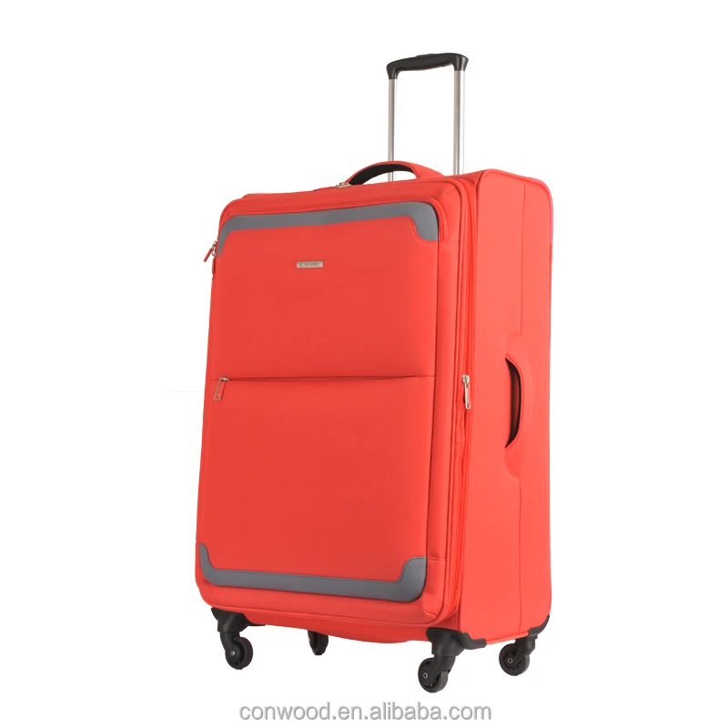 Conwood lower price and high quality soft trolley luggage bag trolley