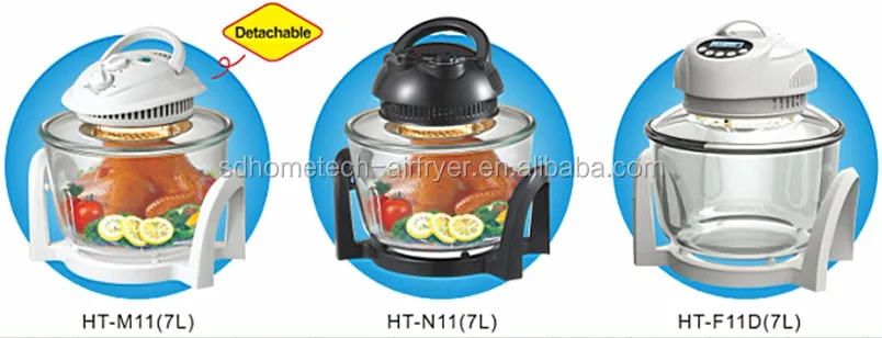 
7L capacity Halogen oven convection oven 