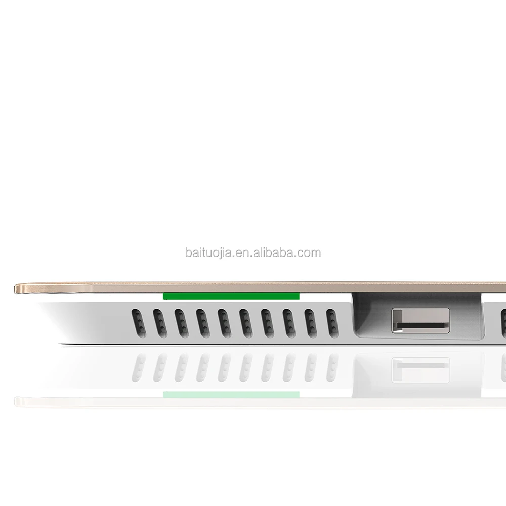 QI Wireless Charging Triple Pad 2 USB ports Wireless charger station for iPhone and Samsung