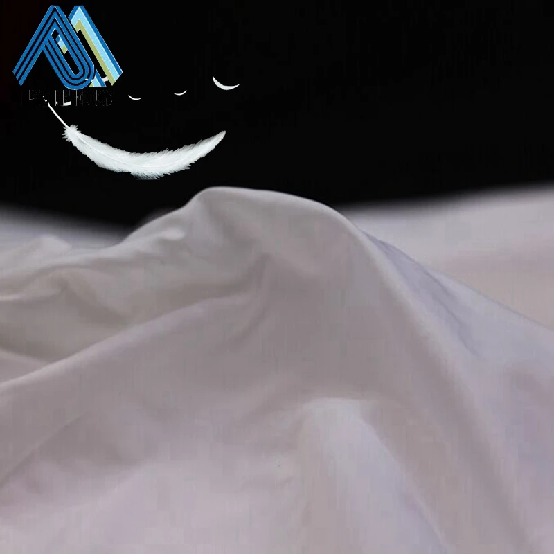 20D 380T nylon taffeta light weight down proof fabric bag down