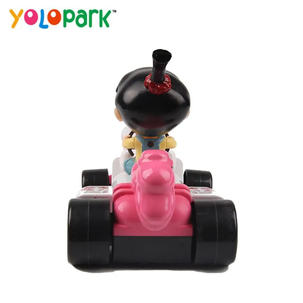 Agnes girl friction car music car toys for girl