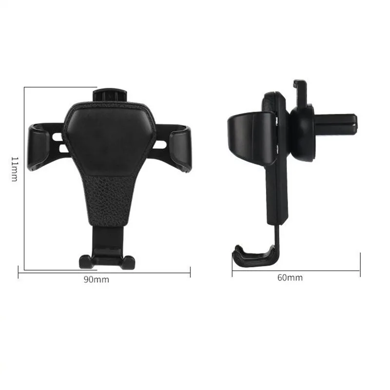 Gravity Car Phone Holder Smartphone Grip Air Vent Mount Mobile Phone Holder for 4-6' phones