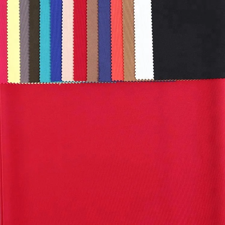 
Factory price red sewing fabric scuba double knit fabric suppliers 