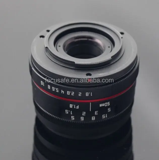 cctv lens 2021 new lens 50mm fujian c-mount lens for mft