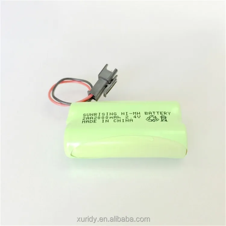 Ni Mh aa 2000mah 2.4v rechargeable battery pack