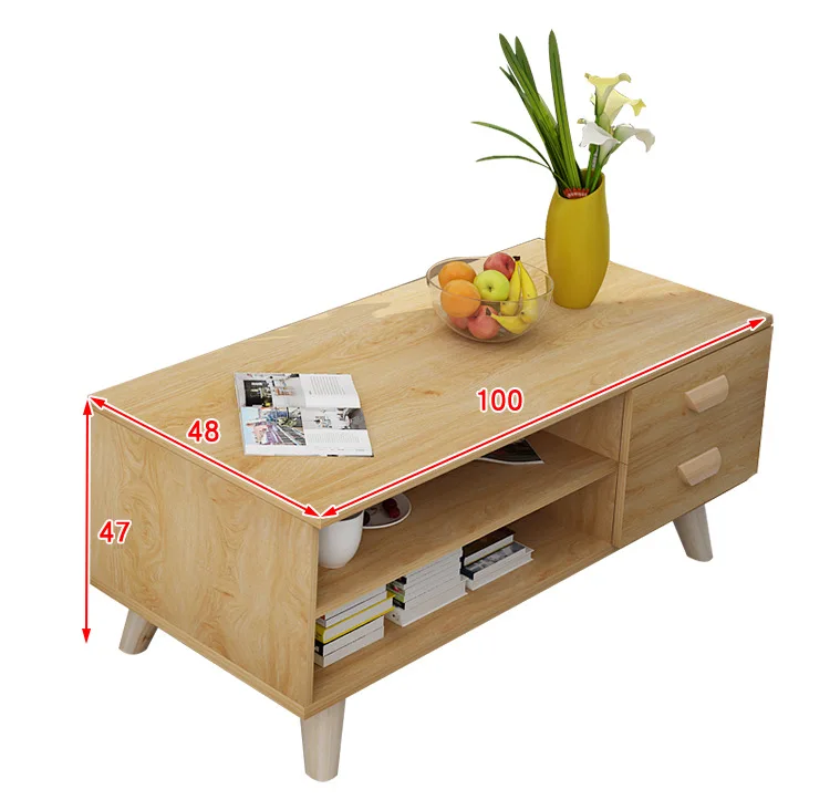 
Table TV Modern Coffee Table And TV Stand Set 