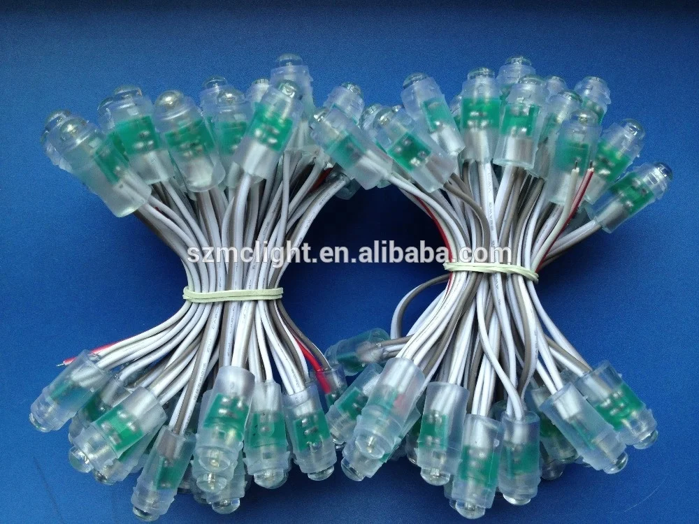 punching hole 12MM led pixel light outdoor for signal logos