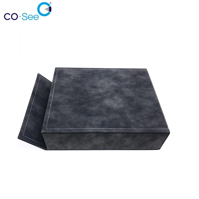 Custom print fashion granny chic multiple 3pcs custom glasses case with magnet