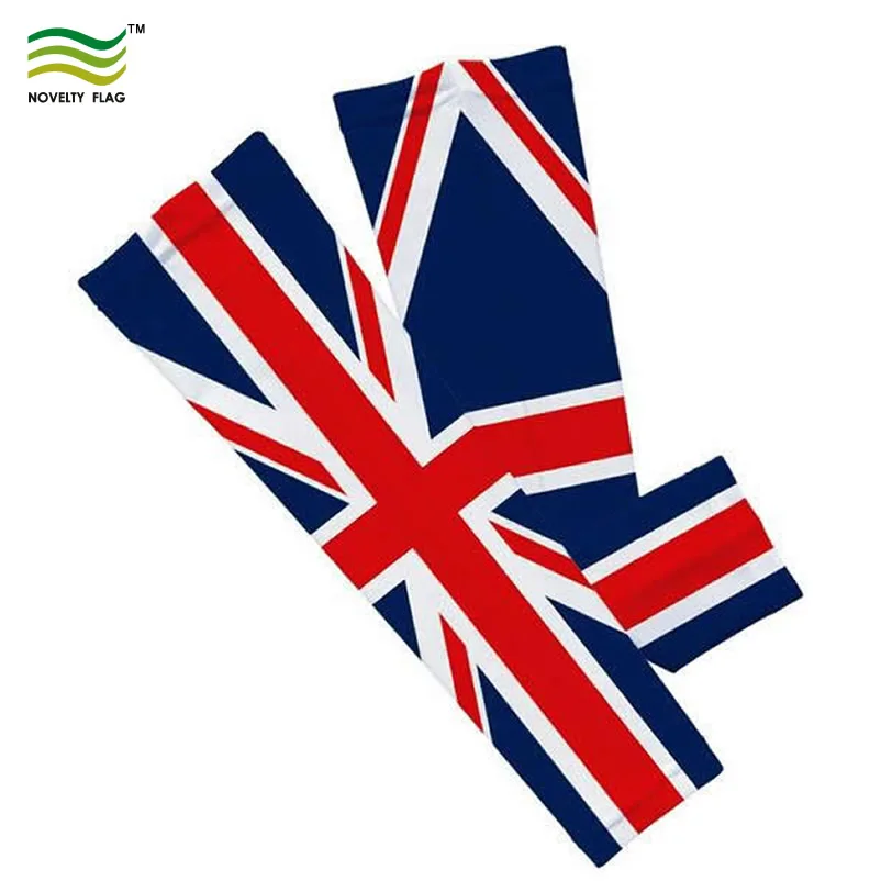 Custom Logo Spandex Arm Covers Breathable Skin-friendly Cycling Arm Sleeves