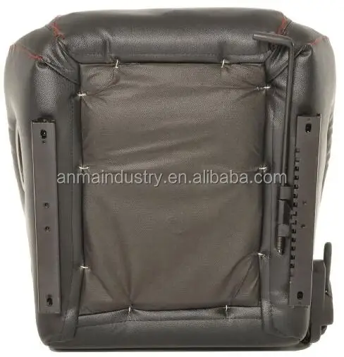 Black and gray MEMORY FOAM PVC Adjustable adult car booster racing seat