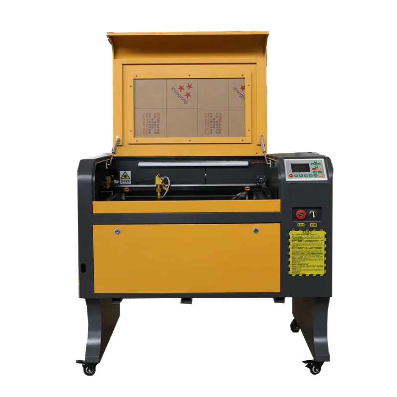 wood acrylic fabric foam  co2 laser engraving cutting machine portable laser engraver 4060 80w