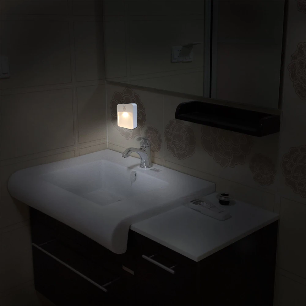 TS Lighting 3AA battery pir motion sensor light induction night light for bathroom