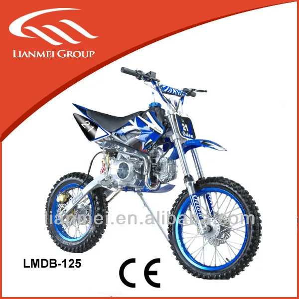 125cc dirt bikes/pit bike wit big size tyre for sale cheap with CE/EPA LMDB-125