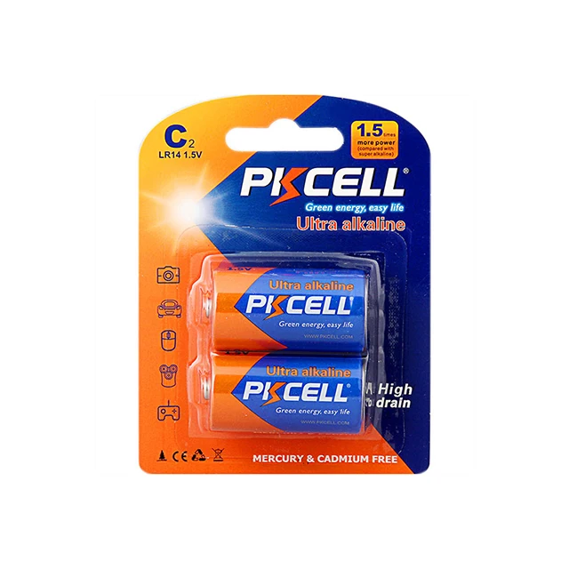 Fast  delivery time 1.5v  C size LR14 AM2 alkaline battery