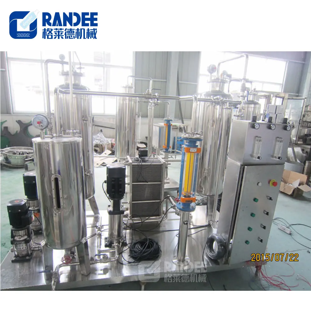 Best price carbonated soft drink mixer / beverage mixing equipment