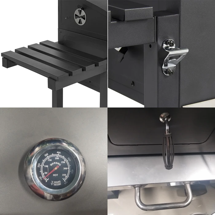 Premium Barbecue Charcoal Grill Smoker Outdoor Backyard BBQ