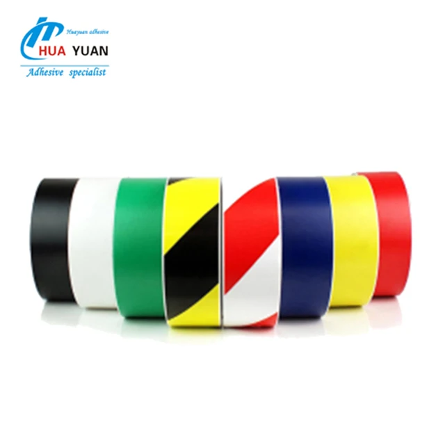 Hot Sale Wear-resisting PVC Caution Tape Safety Walkway Marking ESD Warning Tape Bright-colored Floor Tape