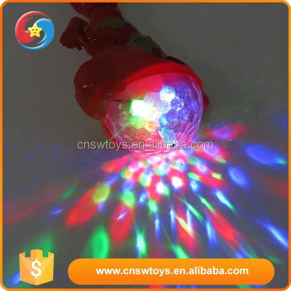 Seven colors cartoon shape sound control hot new light up plastic toy sword