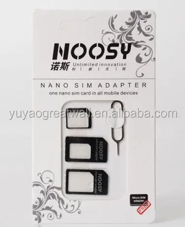 4 в 1 держатель Sim-карты Nano к Micro/стандарт для мобильного телефона с