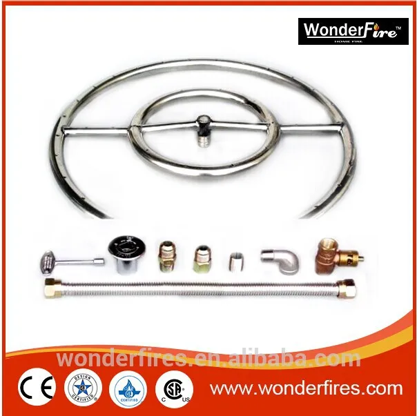 Stainless Steel Fire Ring Burner Fire Pit