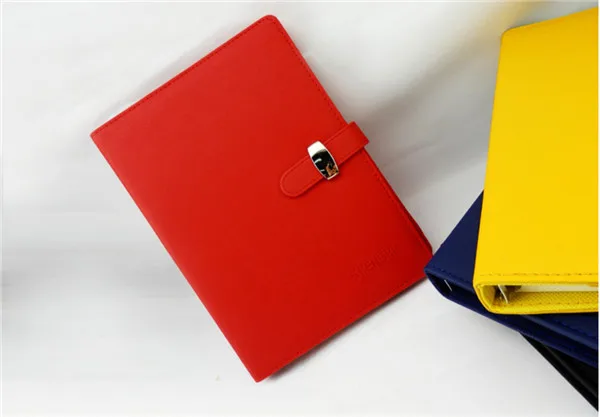 Modern Design A7 Personal Organiser Planner PU Leather Cover Diary Notebook School Office Stationery