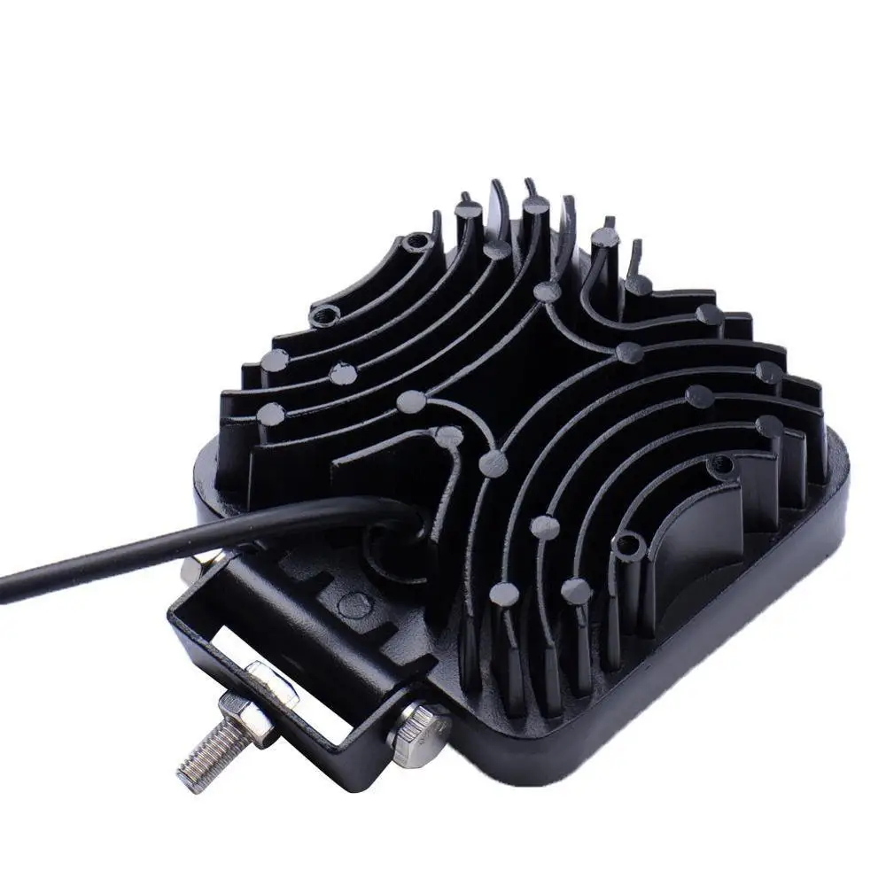 Others Car Light Accessories IP65 Waterproof Super Bright Square 24V 12V 48W 4 Inch Vehicle Car LED Work Lights