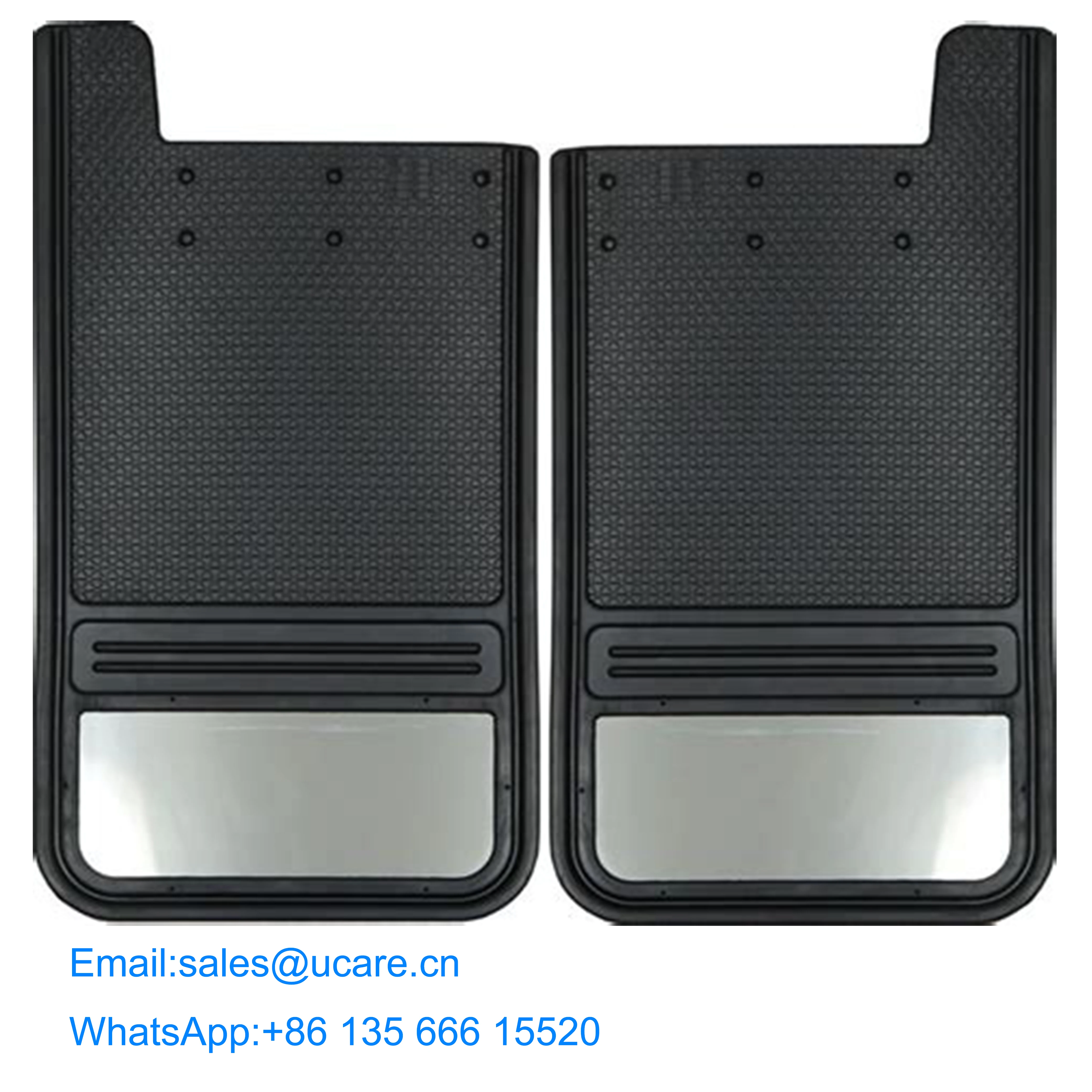
Custom Heavy Duty Rubber Mud Flaps 