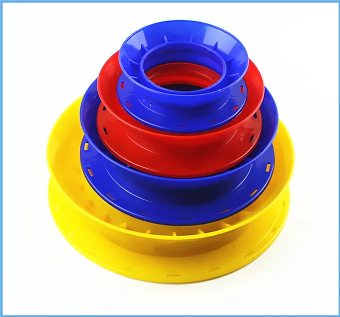 Ручная катушка для рыболовной лески, оборудование для рыболовной лески, пластиковые ручные катушки