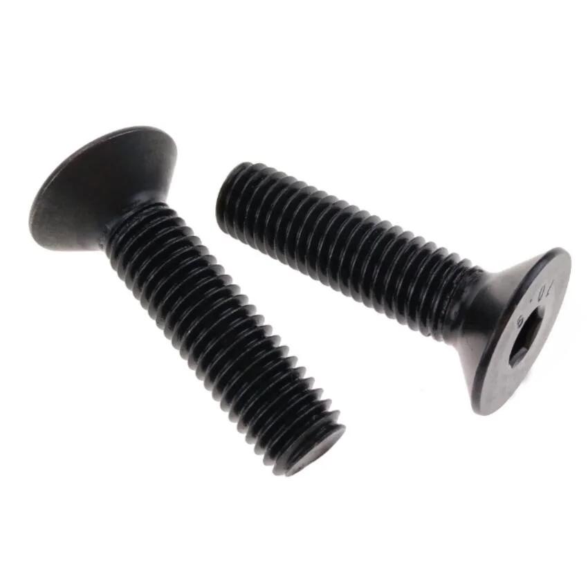 
Black Socket Head Screws Flat Grade 10.9 Fastener M10 DIN 7997 