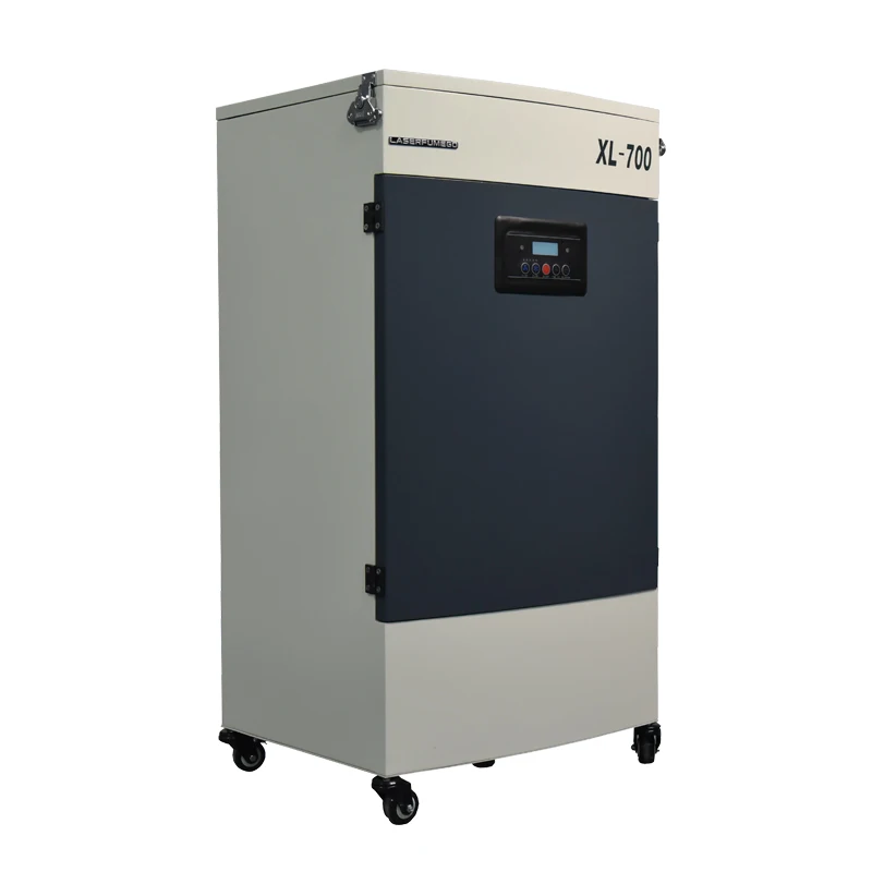 
Fume Clear XL-700 Air Lab Dust Collector 70kg,70kg AC 110-220V 6 Layers 570m3/h 550*415*1070mm CE ISO CN;GUA Online Support 700W 