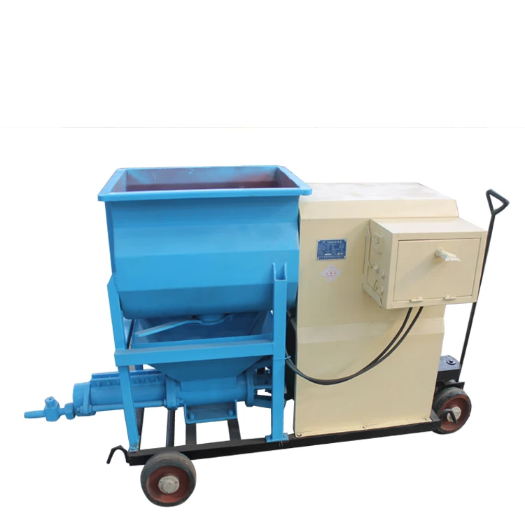 Mortar Plastering Mixer Concrete Spraying Pump Manual Pneumatic Electric Hand Cement Grout Screw Pump