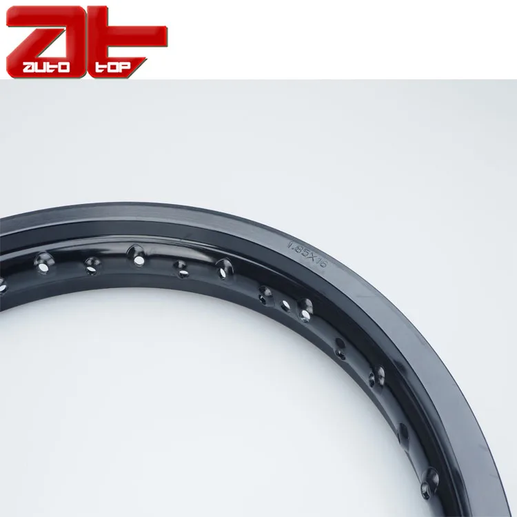 Wheel Rim 1.85x16 Universal Motorcycle Aluminum Black Wheel Rims