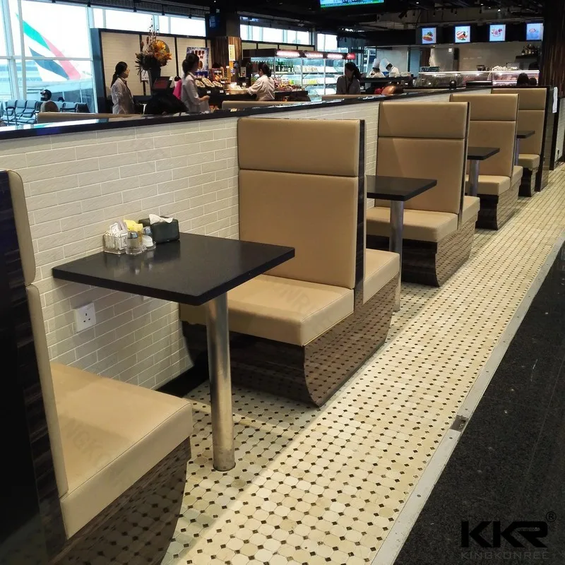 
Restaurant Dining solid surface Coffee Table and Chair Set fast food set table chair restaurant chairs and tables 