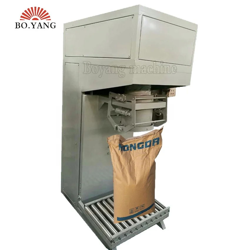 Automatic bagging machine for open-mouth bag type and valve bag type