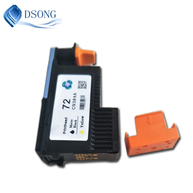 Dsong New Original Print head 72 with Ink cartridge Auto Reset Chip for HP 72 Printer