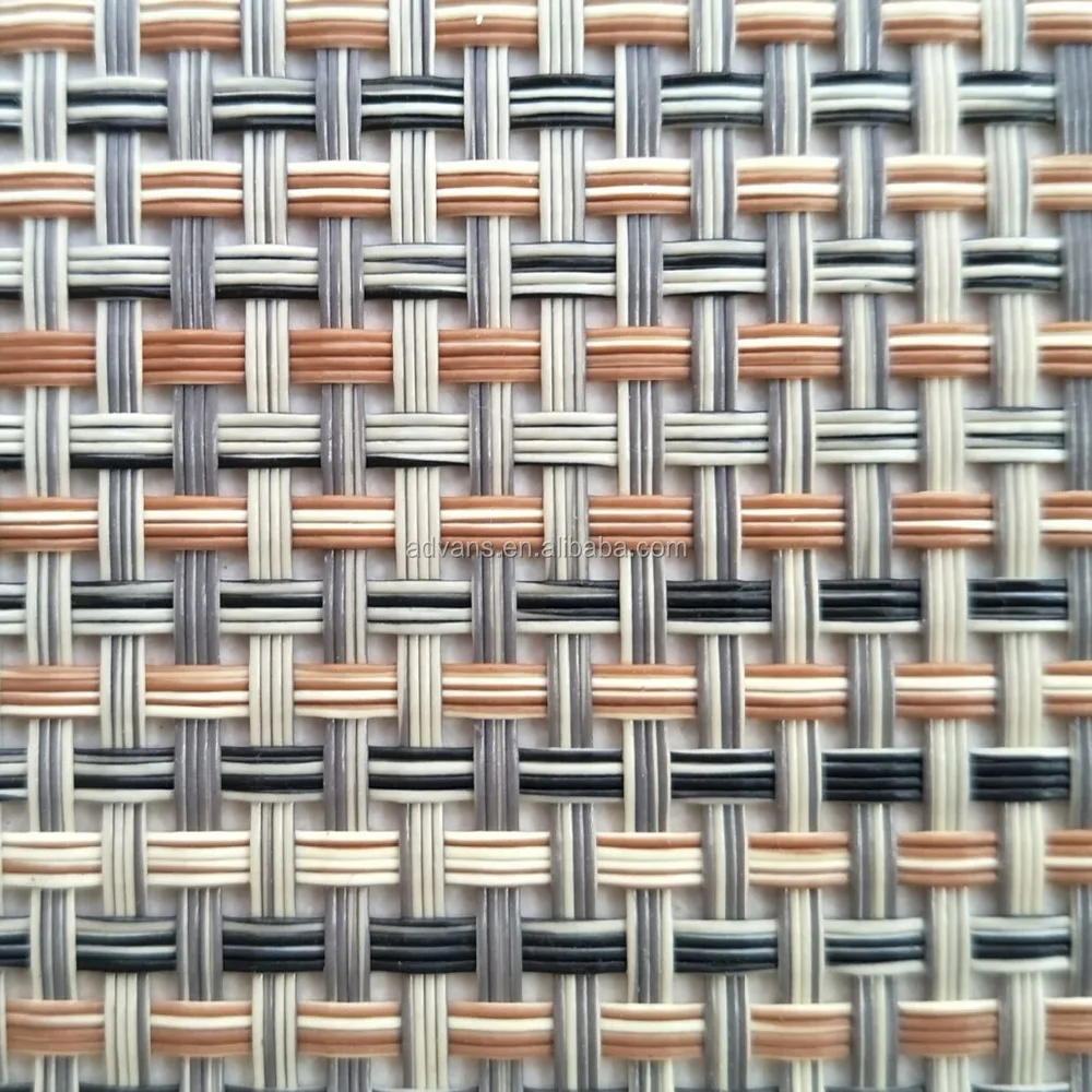 
Cheap 4*4 Weave Teslin Plastic Viny Woven PVC Extruced Mesh fabric Outdoor Fabric 