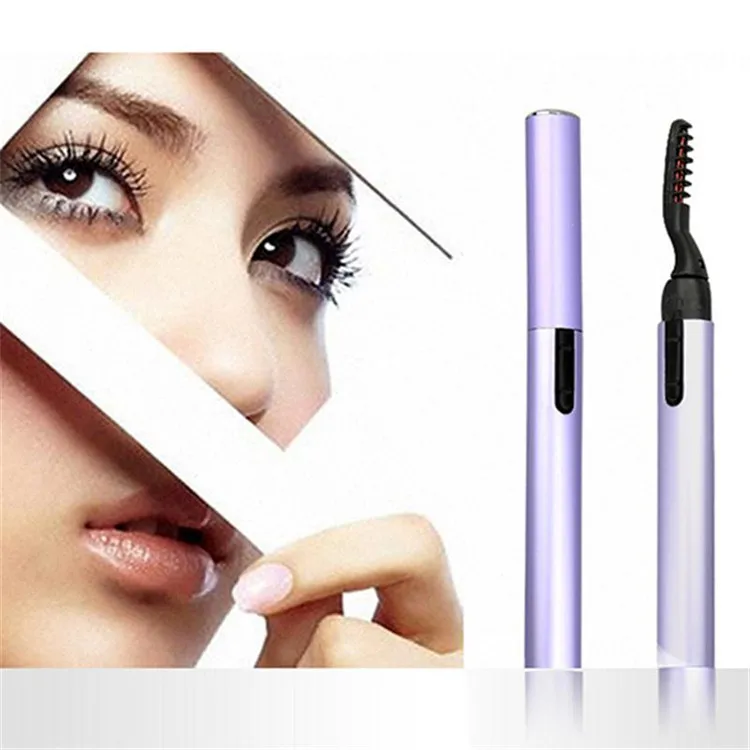 Hottest Makeup Cosmetic Perfect Big Eyes Remover Clip Rechargeable Heated Eyelash Curler