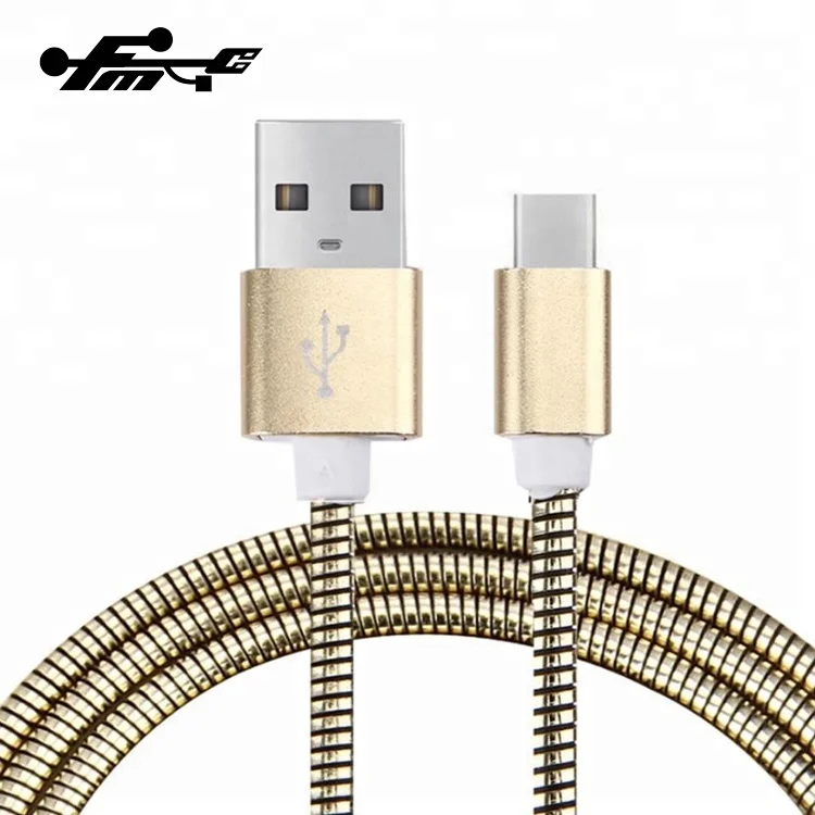 High quality flexible zinc metal spring alloy usb cable