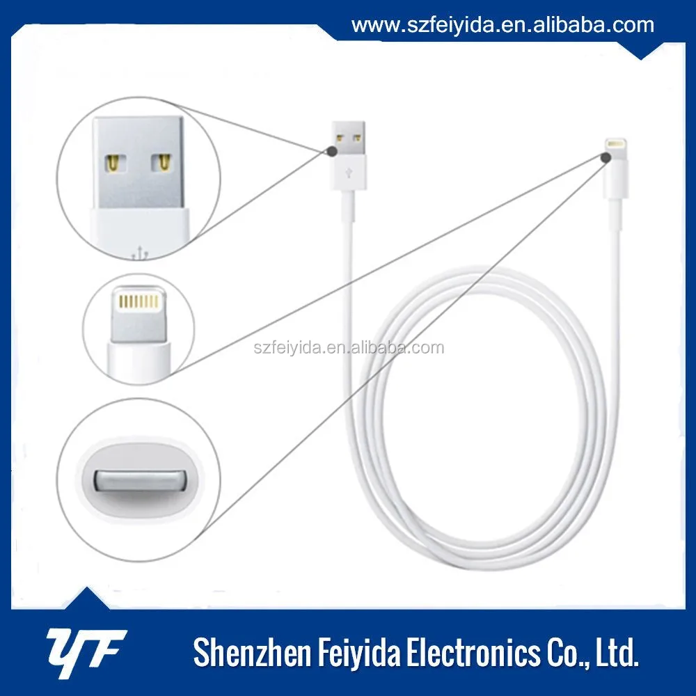 MFO Certified Connector C48 MFO 8 Pin Usb Cable for iphone5/5S/6/6s