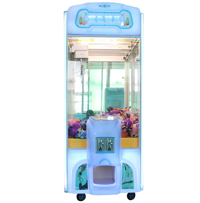 Blue Elf 2 Claw machine 2017, новый стиль, Подарочная машина, автоматическая регулировка захвата, кран, машина Guangzhou factory development game