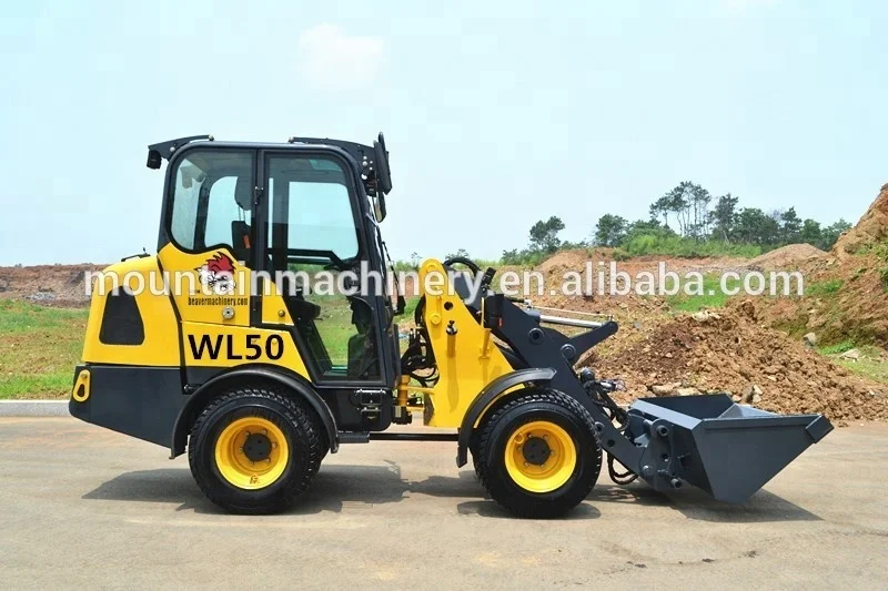 CE approved mini loader WL50 Hot sale wheel loader in European Markets