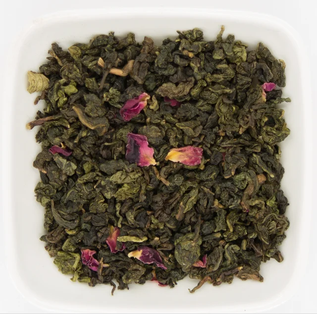  Лучший ароматизированный чай с розовым улуном молочный