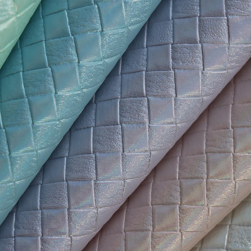 ECO-friendly high tearing strength metallic pu artificial waterborne pu leather roll