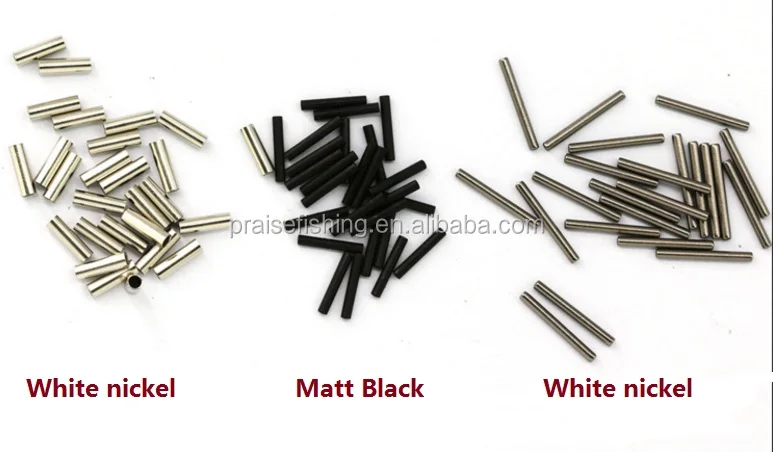 Fishing tackle Fishing Line Connecter tube Single cooper brass tube crimping brass sleeves