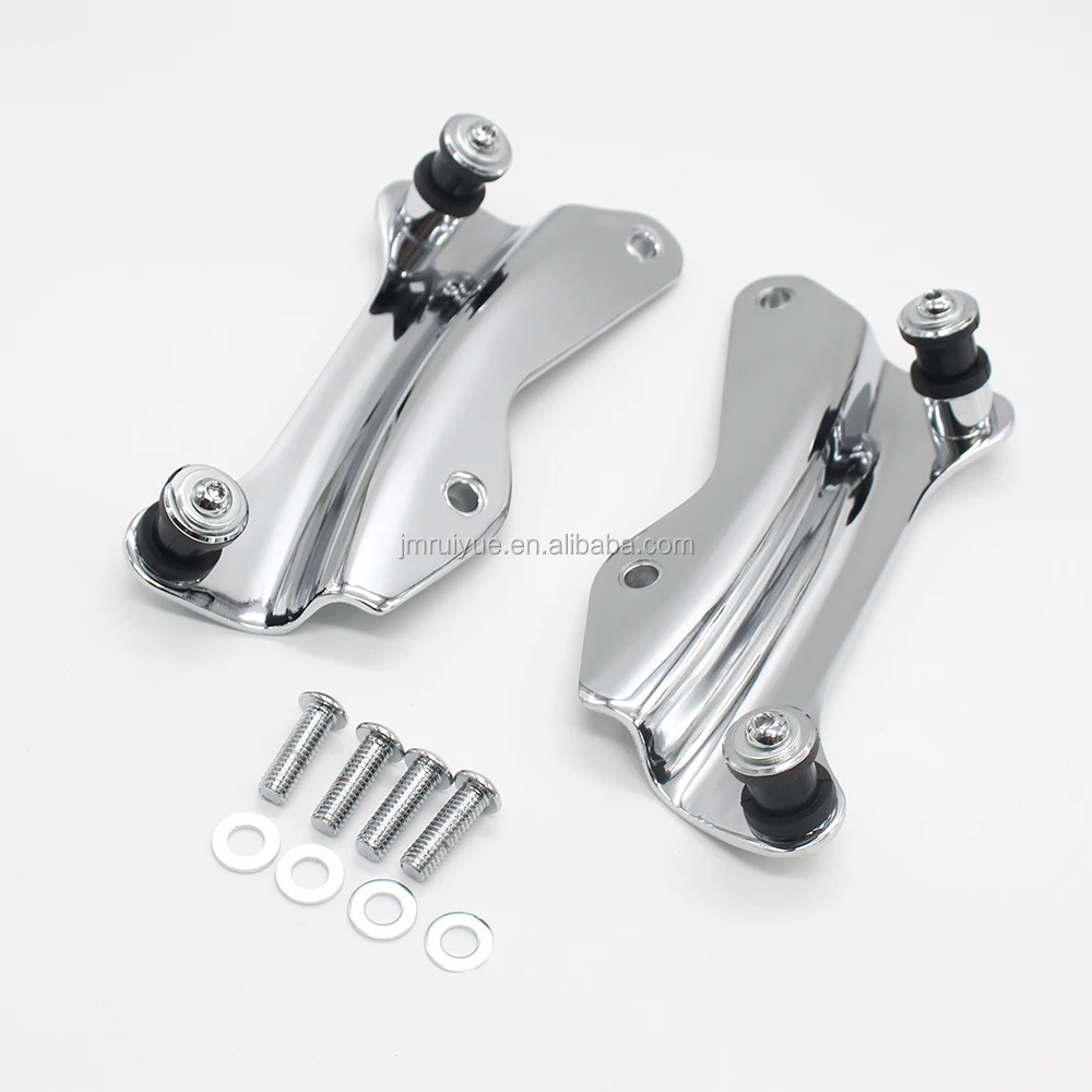 
High Quality Billet Aluminum LX7 Chrome 4 Point Sissy bar tour pak Docking Hardware For Harley Touring 14-UP 