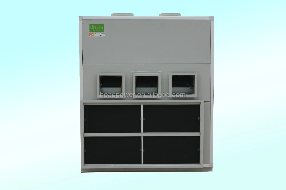 Tent package type natural gas air conditioning units