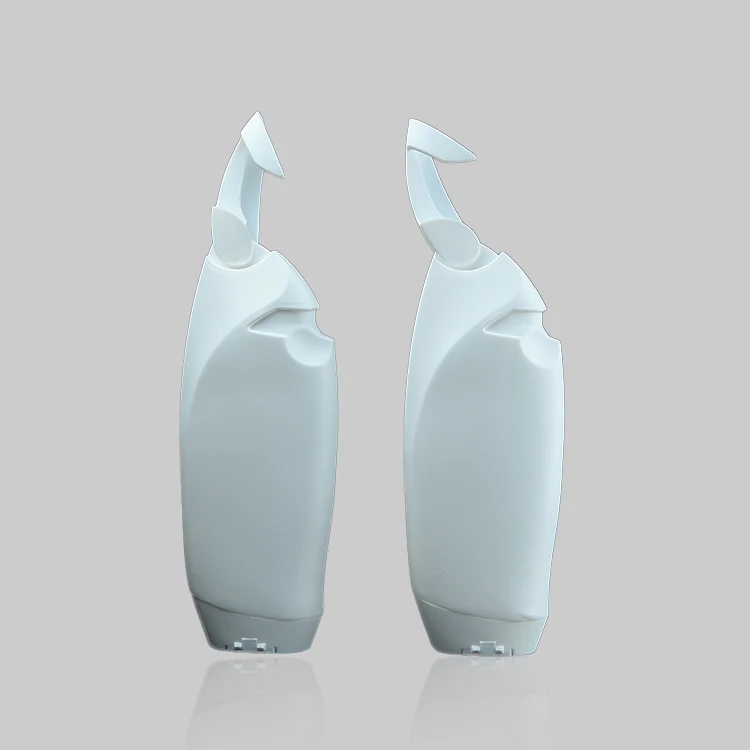 300 мл белая упаковка в бутылки для шампуня из полиэтилена высокой плотности с силиконовой прокладкой